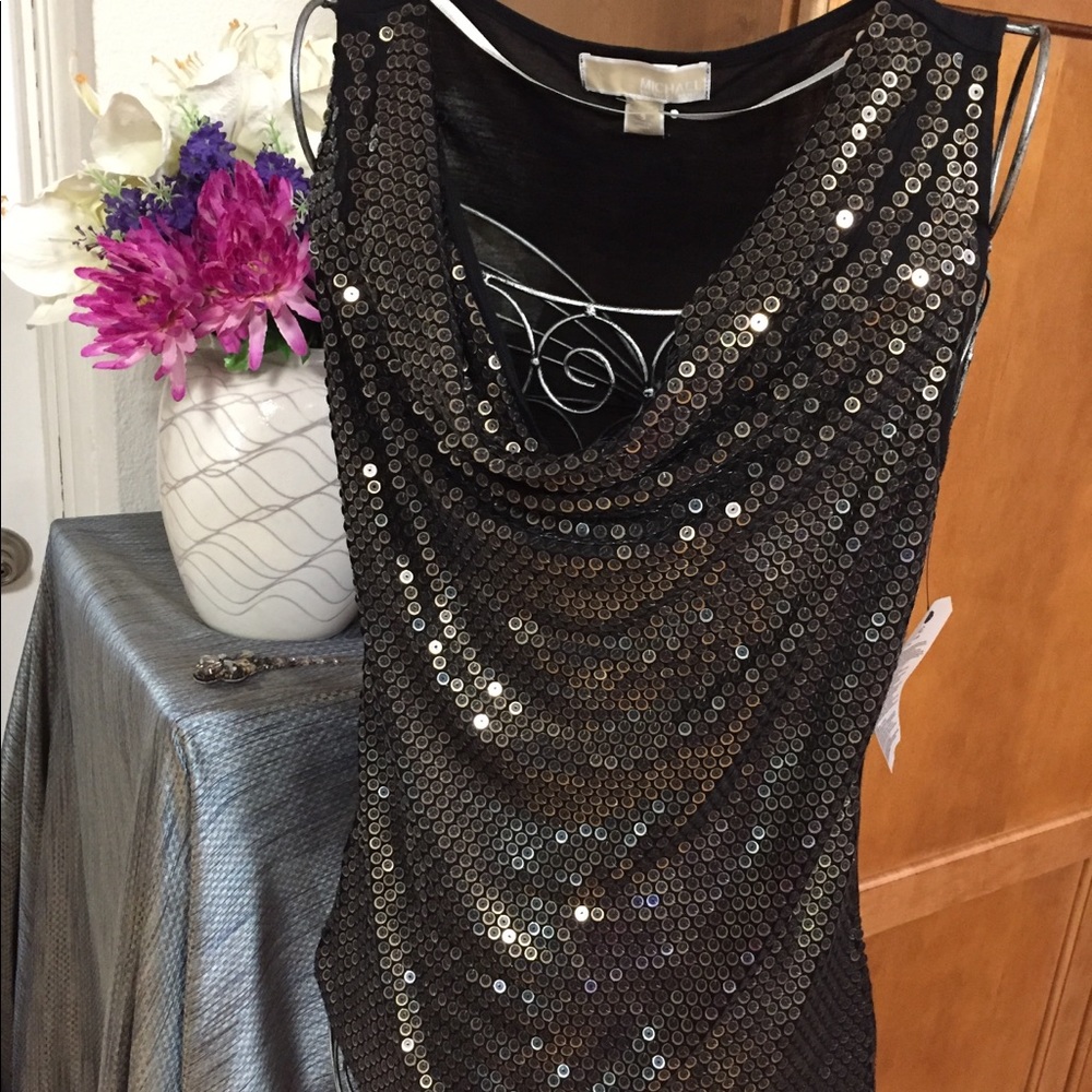 Michael Kors Sequin Top